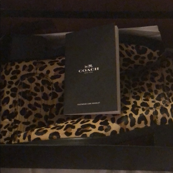 Coach booties with real dyed calf fur - Picture 2 of 10